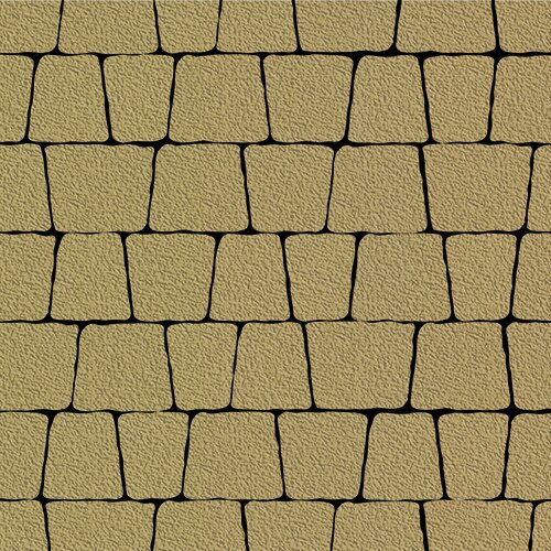 Тротуарная плитка Аттика Steinrus 60 мм Песочный native фото 2