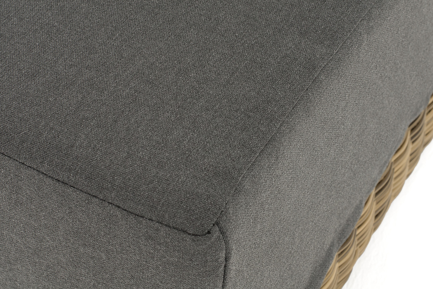 Капри модуль диванный прямой с подушками, цвет соломенный фото 6