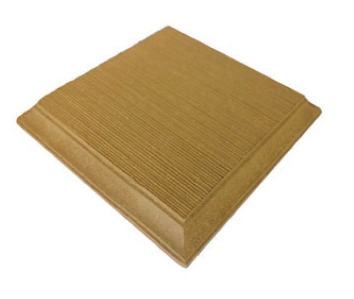 Крышка Террапол 130х130 мм, цвет Дуб Севилья фото 1