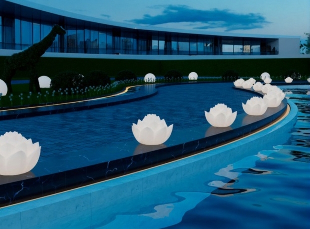 Светильник Berkano Lotus Snow White Light фото 2