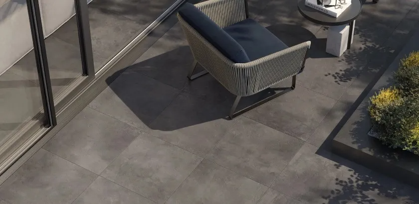 Керамогранит Italon Миллениум Блэк Структурированный 60x60 см фото 2