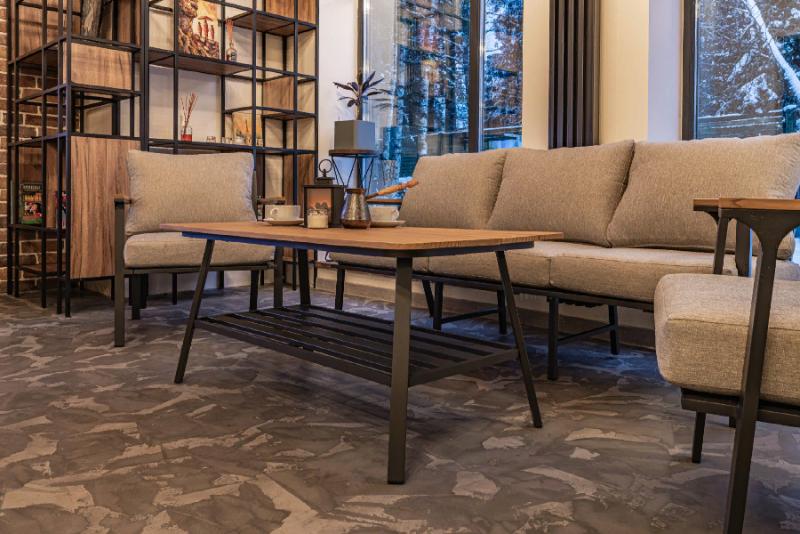 Лаунж-зона Oliver Royal Family алюминий, цвет антрацит фото 6