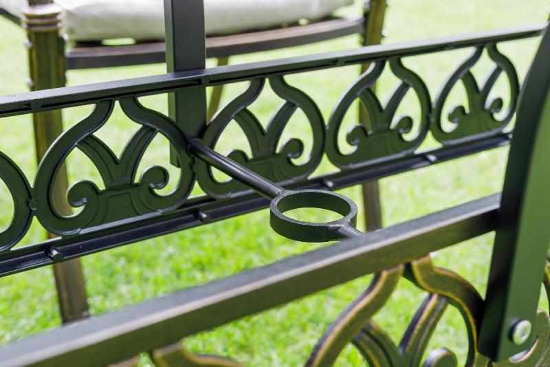 Обеденный комплект Wilhelm Royal Family из алюминия на 8 персон фото 7