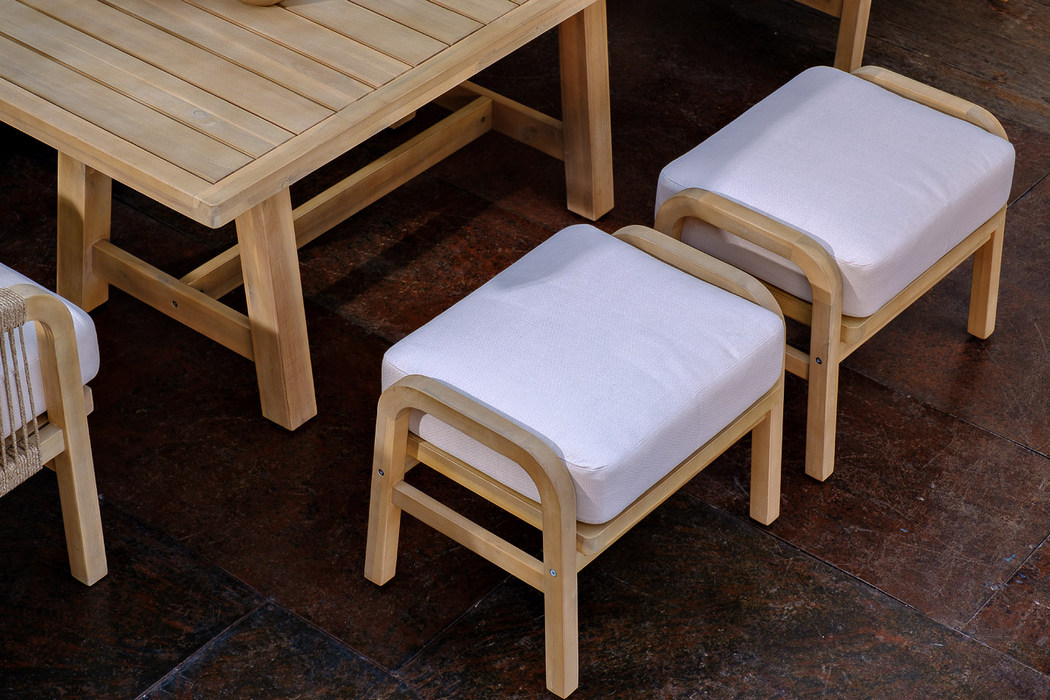 Диванная группа из акации RIMINI со столом 150 см L Joygarden фото 5