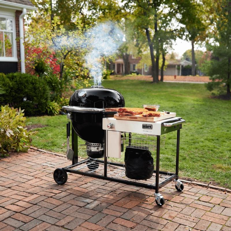 Угольный гриль Weber Summit Kamado S6 Grill Center 61 см, Черный 18501104 фото 4
