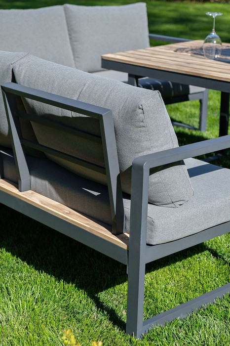 Набор для лаунж зоны из алюминия TOPA с обеденным столом Joygarden фото 7