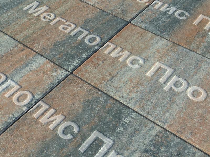 Тротуарная плитка Выбор Прямоугольник Б.5.П.10 600х300х100 мм Листопад Клен фото 2