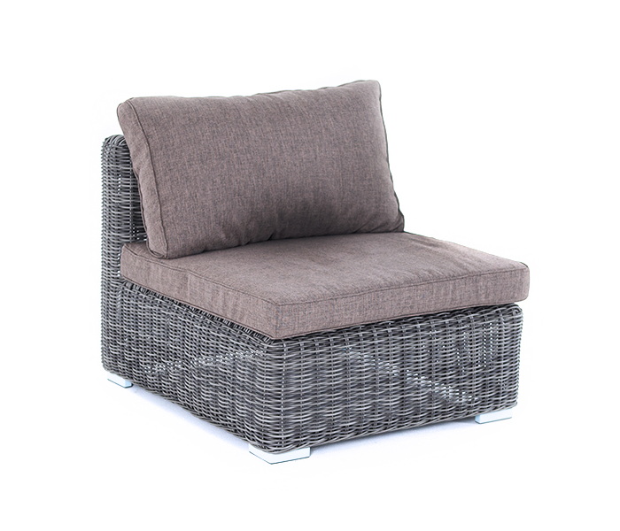 Лунго модуль диванный прямой с подушками, цвет графит фото 3