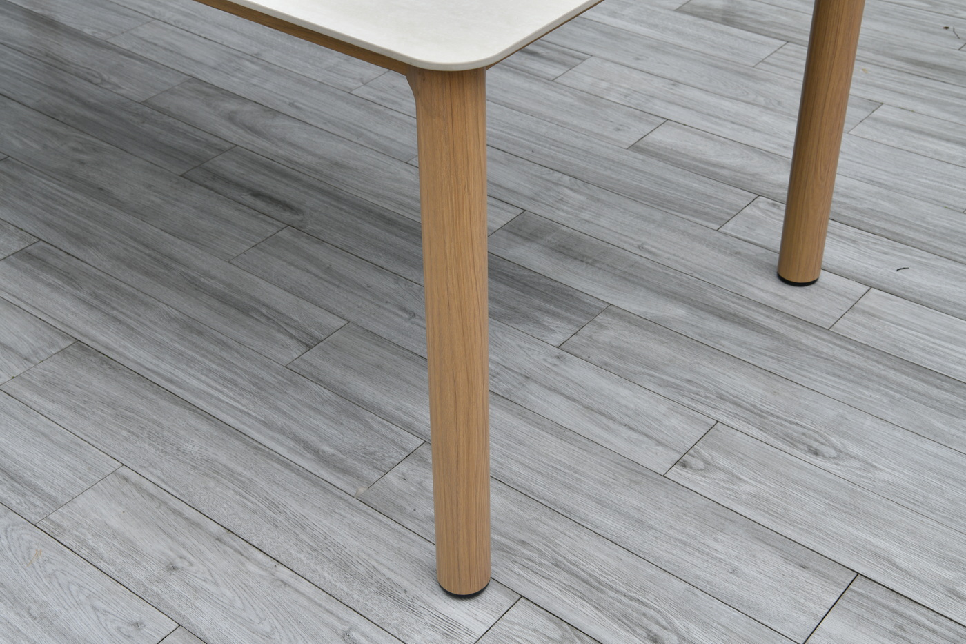 Кейптаун стол обеденный из алюминия, столешница из искусственного камня фото 7