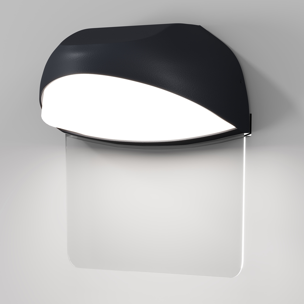 Настенный светильник (бра) Gloss Maytoni O447WL-L7GF3K цвет Графит фото 3