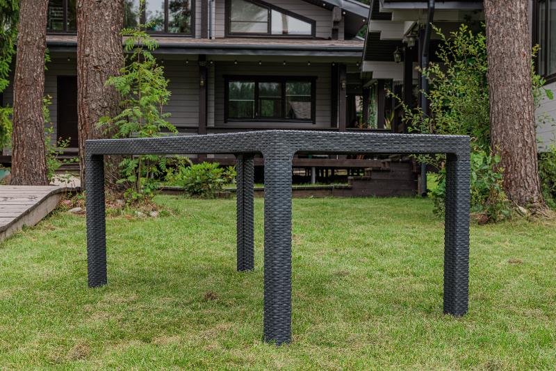 Обеденный стол July Royal Family из пластика, цвет графит фото 5