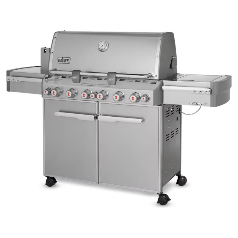 Газовый гриль Weber Summit S-670 gbs, Нержавеющая сталь 7370075 фото 2
