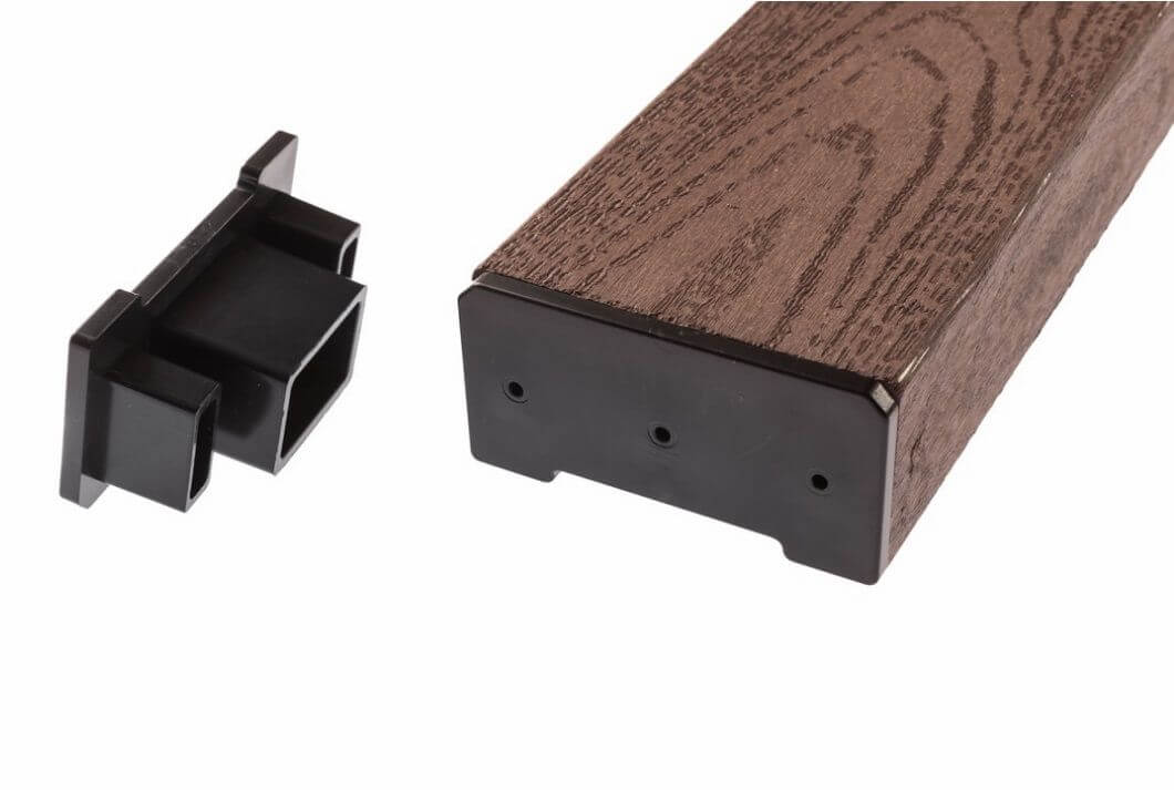 Коннектор перил Экодэк Спирит 90х45 мм, упаковка 12 шт фото 2