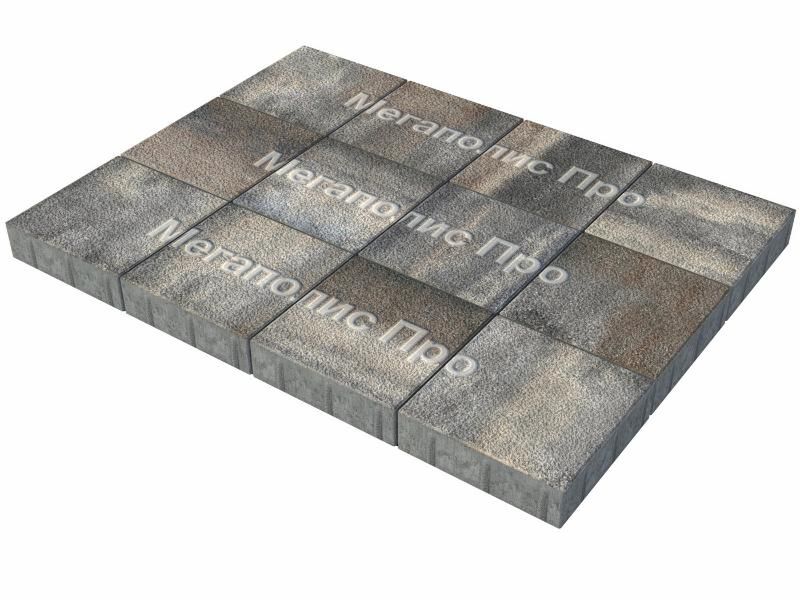 Тротуарные плиты Выбор Квадрум В.1.К.10 300х300х100 мм Листопад Гранит Старый замок фото 3