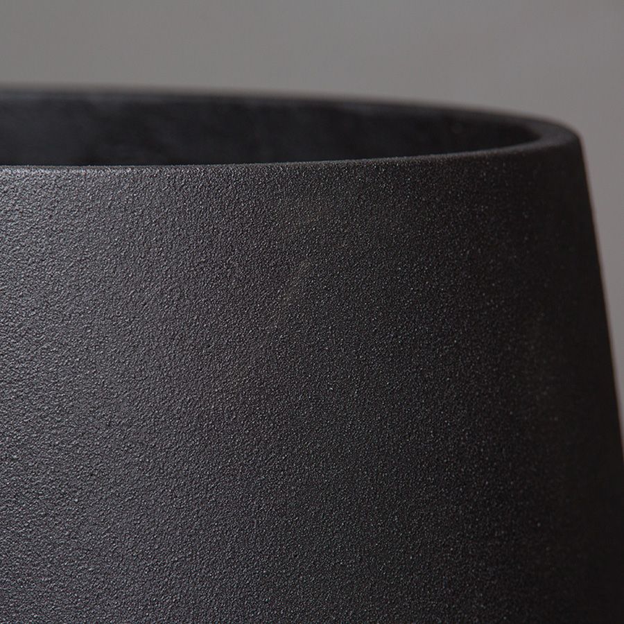 Кашпо Concretika Коник 30x30x50 Неро фото 2