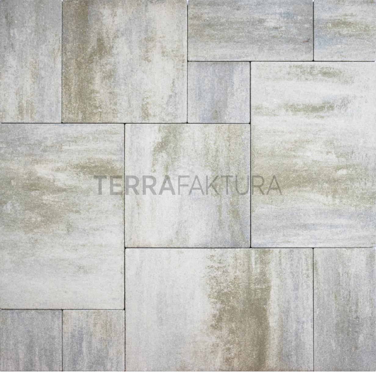 Тротуарная плитка Terrafaktura Ларго  60 мм Таежный ягель фото 1