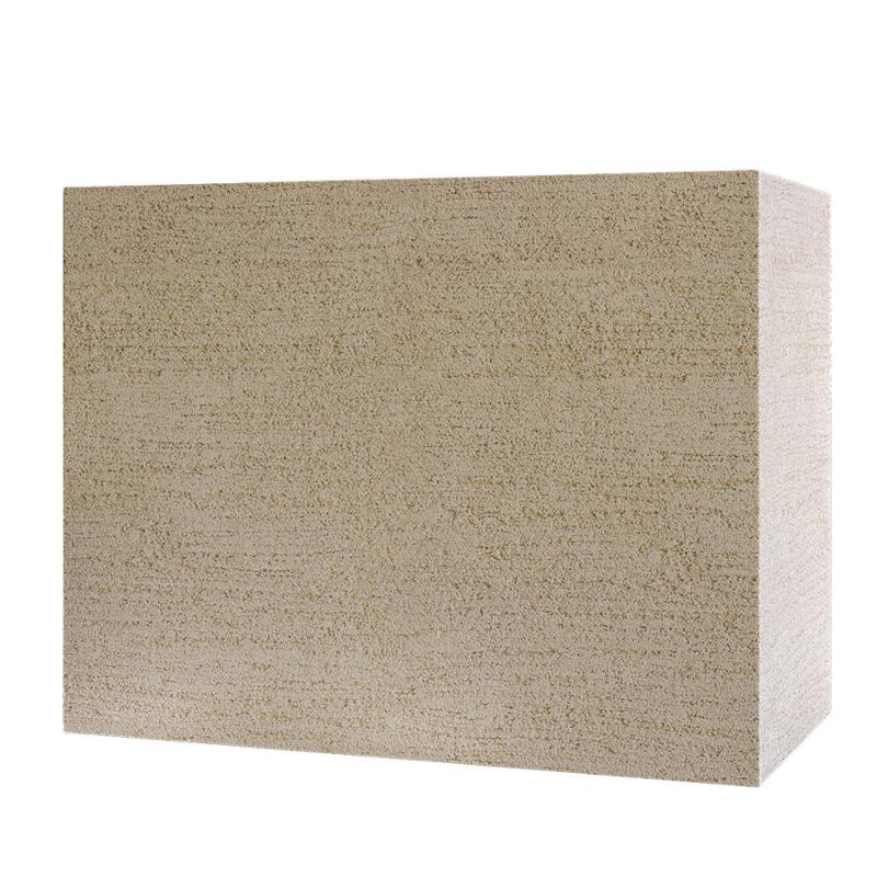 Кашпо Concretika Дивайдер 100x40x50 Эрозия желтый фото 1