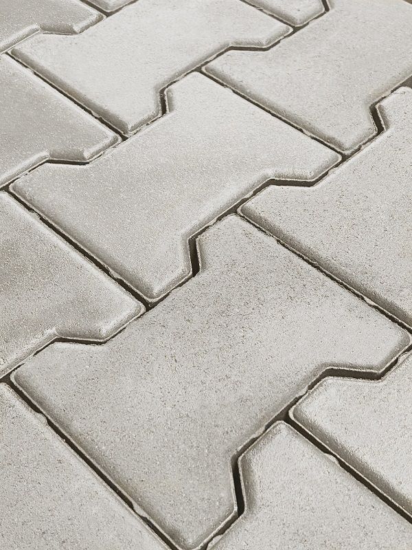 Тротуарная плитка Koldiz Катушка 60 мм Моно Белый фото 1