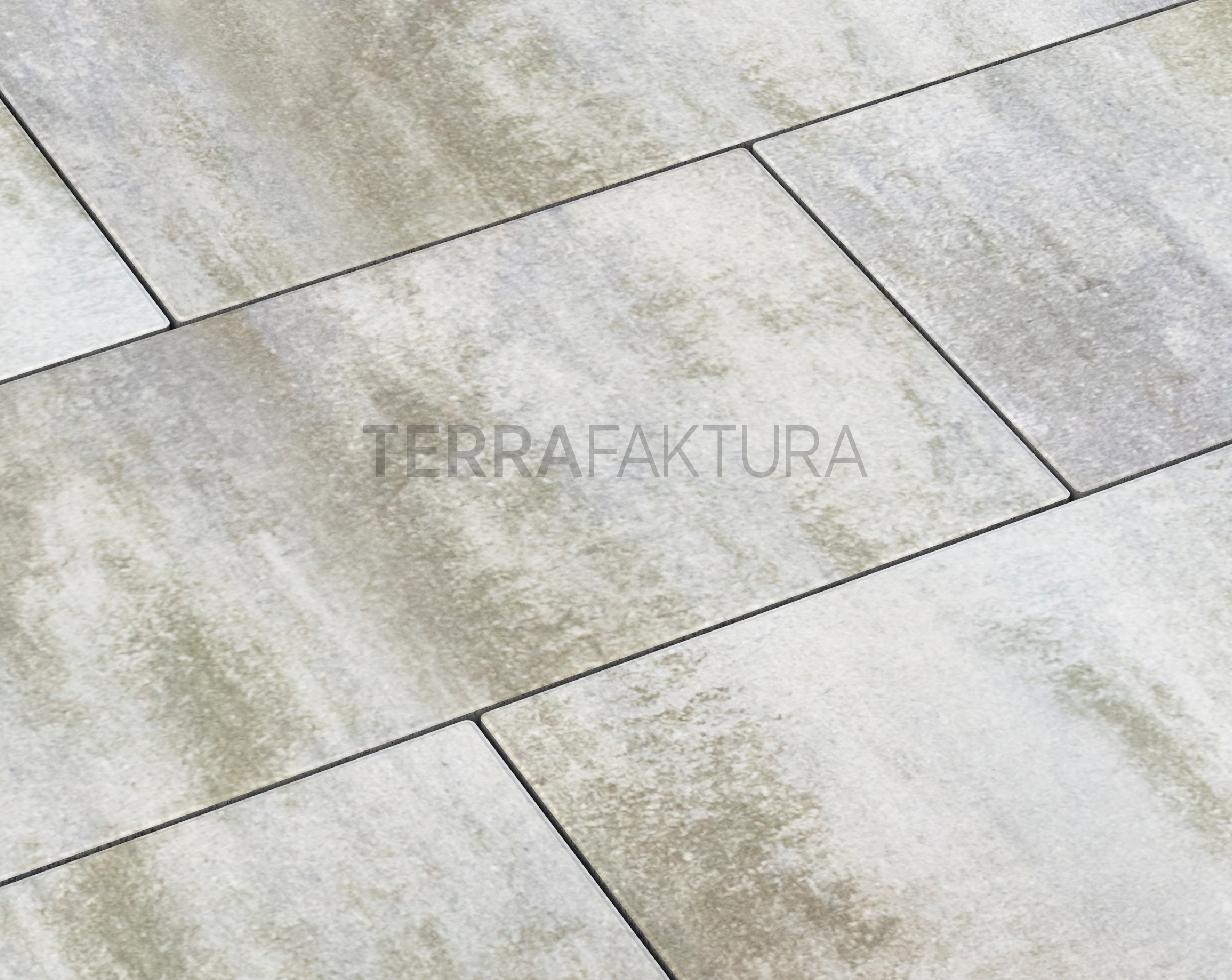 Тротуарная плитка Terrafaktura Урбан 600x300x80 мм Таежный ягель фото 2