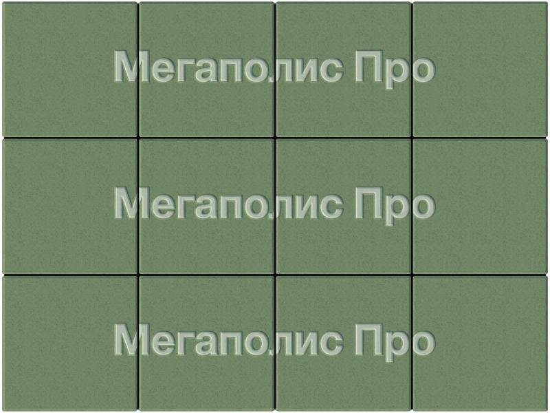 Тротуарные плиты Выбор Квадрум В.1.К.10 300х300х100 мм Стандарт Зеленый фото 4