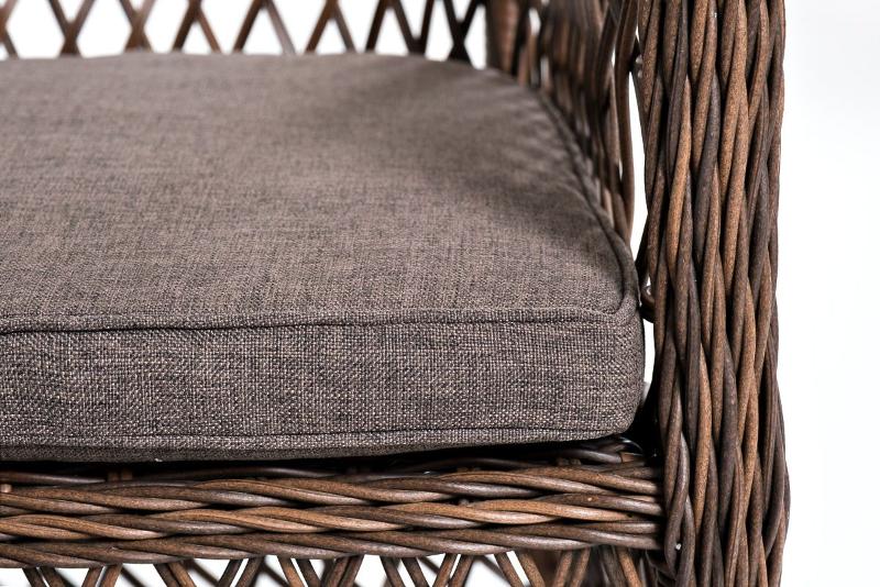 Лаунж-зона Асти 4SIS из искусственного ротанга, цвет коричневый 4 персоны фото 2