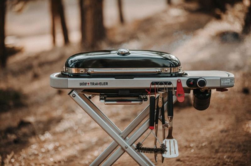 Газовый гриль Weber Traveler, Черный 9010075 фото 6
