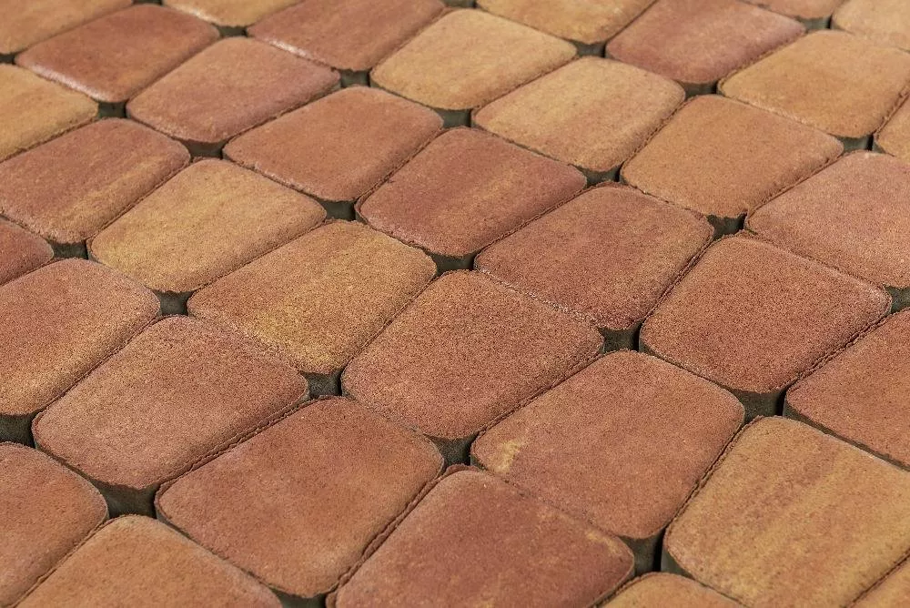Тротуарная плитка Braer Классико круговая 60 мм, ColorMix Рассвет фото 6