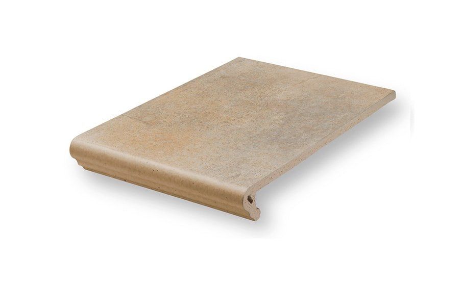 Клинкерная ступень флорентинер Stroeher Keraplatte Aera T 727 pinar, 340х294х12 мм фото 1