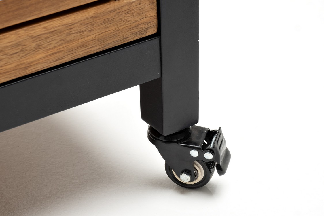 Стол сервировочный NOURD столешница нержавеющая сталь Joygarden фото 7