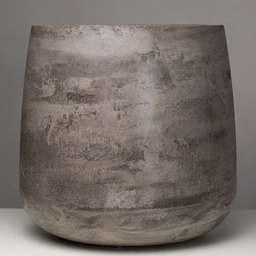 Кашпо Concretika Коне D36 H75 Конкрит грей дарк фото 3