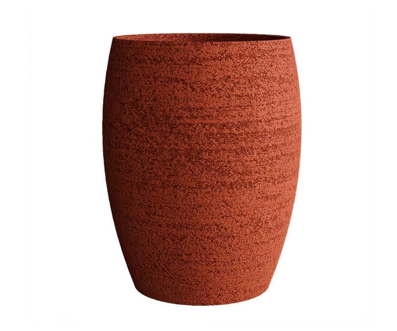 Кашпо Concretika Овал D30 H41 Erosia Coral фото 1