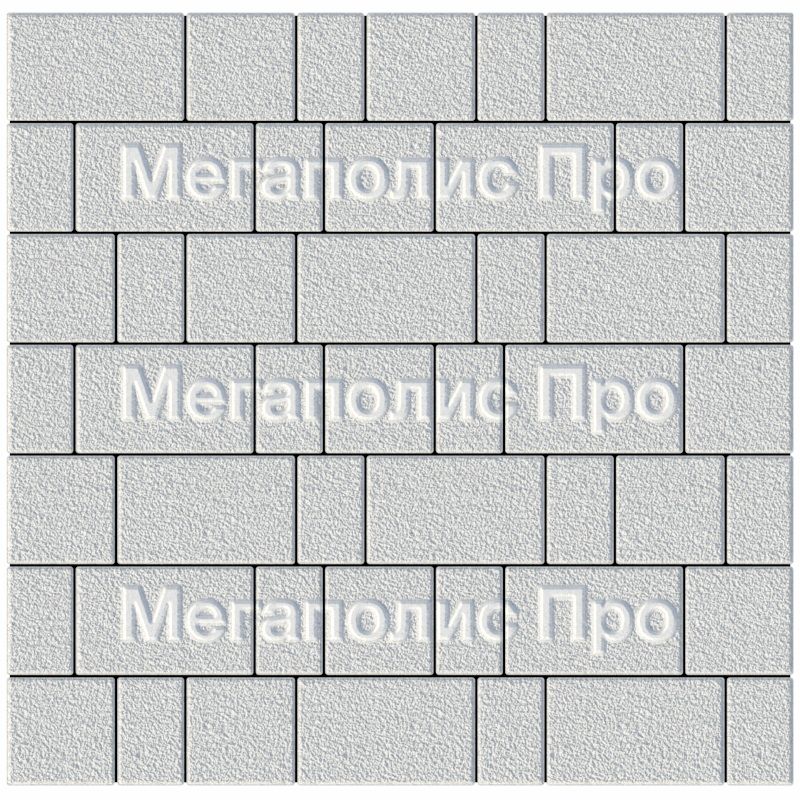 Тротуарная плитка Выбор Старый город А.1.Фсм.4 40 мм. Белый Гранит фото 3