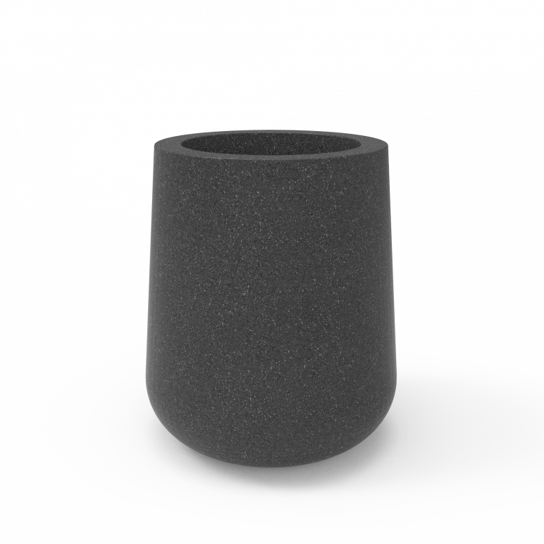 Кашпо Berkano Grace planter 75 Black Granite фото 1
