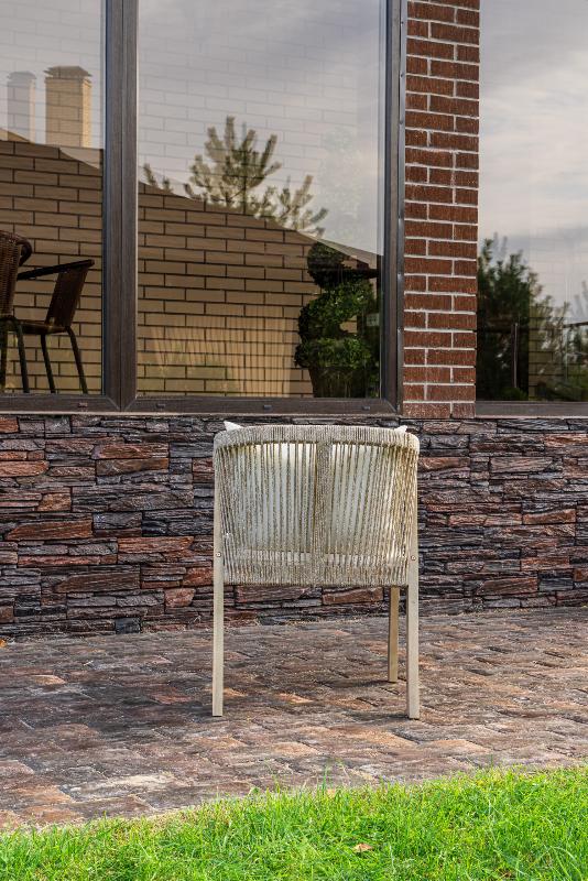 Обеденное кресло Michelle Royal Family из дерева, цвет бежевый фото 5