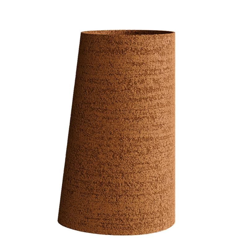Кашпо Concretika Дуэт D41 H82 Ochre фото 1