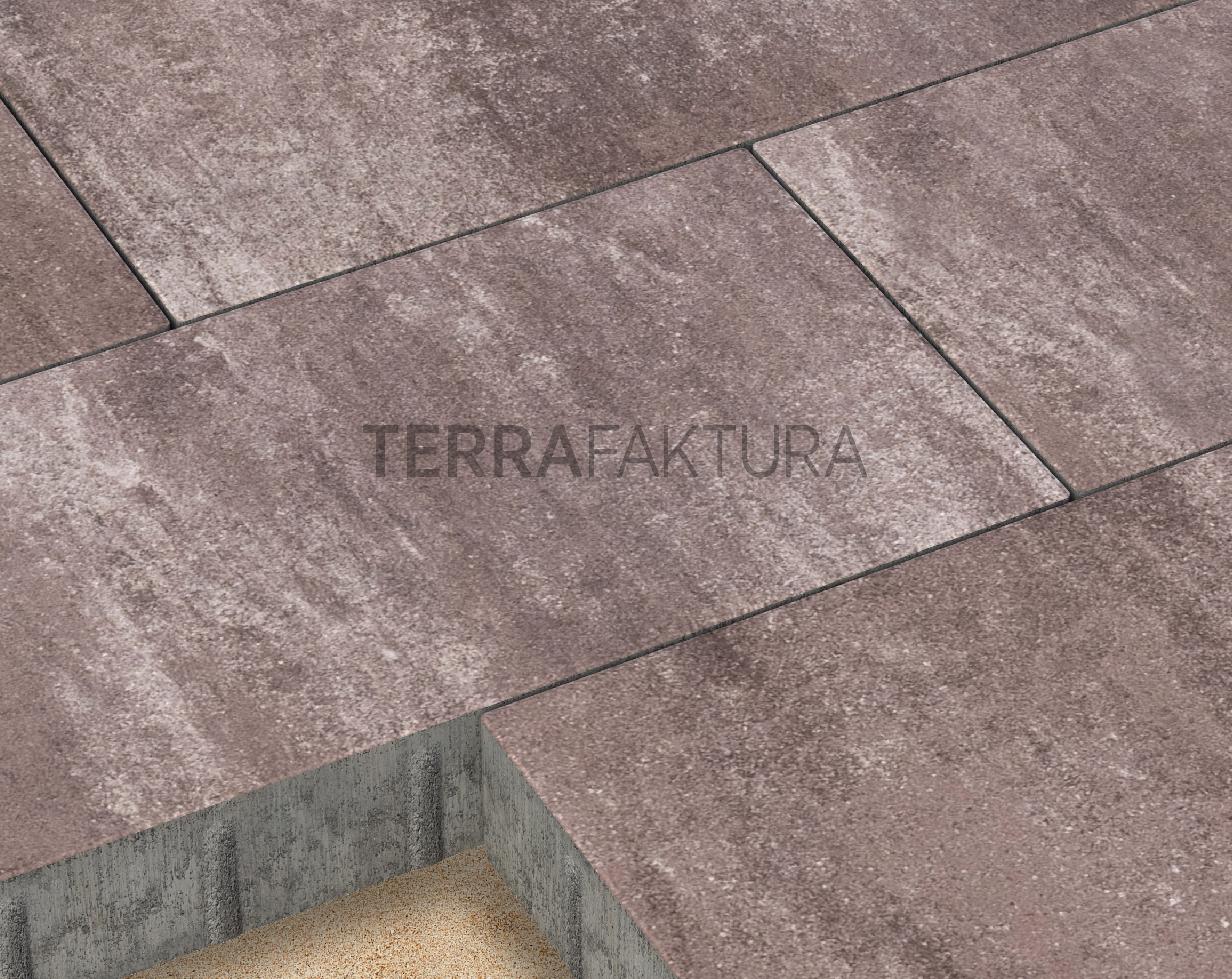 Тротуарная плитка Terrafaktura Урбан 600x300x80 мм Каменный кварцит фото 3