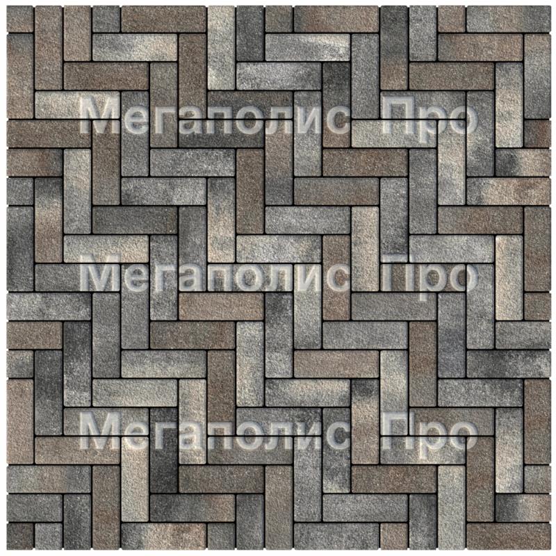 Тротуарная плитка Выбор Паркет Б.4.П.6 Листопад Гранит Старый замок фото 3