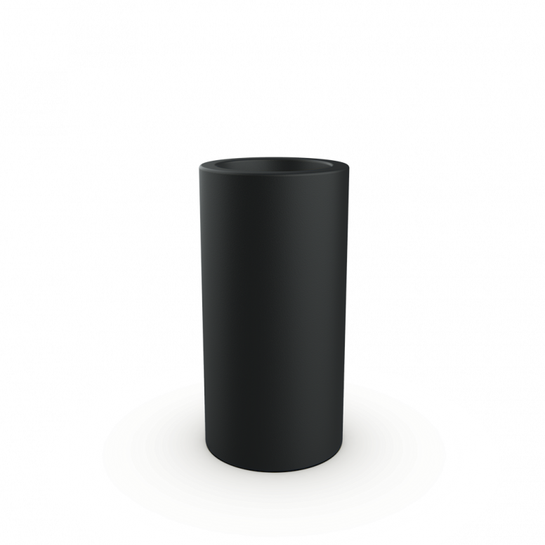 Кашпо Berkano Cilindro 60 Coal Black фото 1
