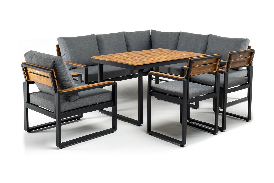 Обеденный комплект TOPA с угловым диваном Joygarden фото 1