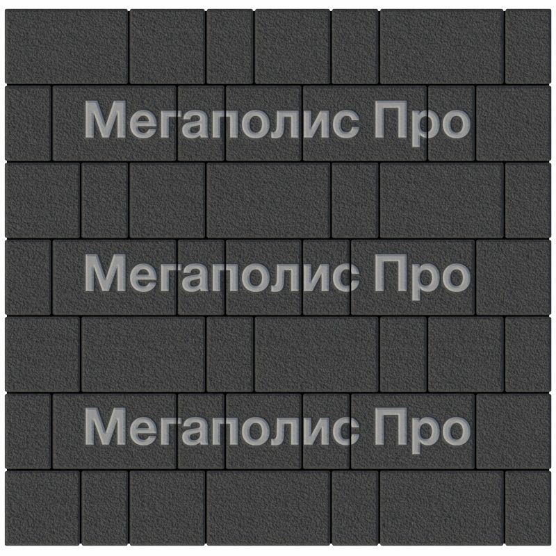 Тротуарная плитка Выбор Старый город А.1.Фсм.4 40 мм. Черный Гранит фото 3