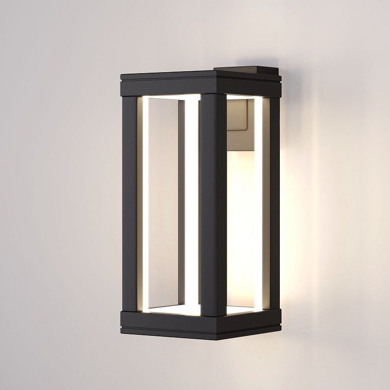 Уличный светильник Elektrostandard Frame LED IP54 1527 TECHNO LED черный фото 1