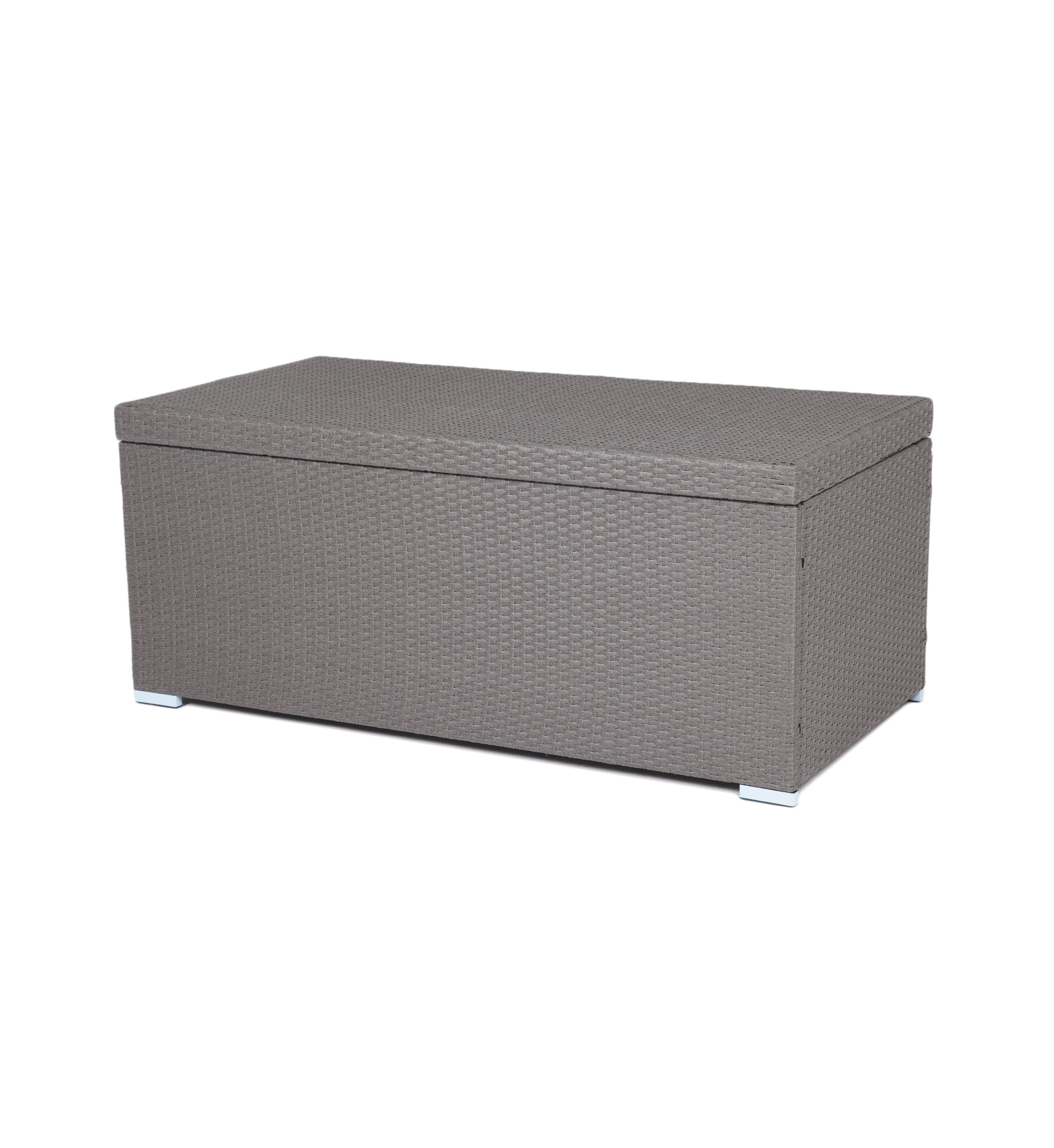 Порту сундук водонепроницаемый из искусственного ротанга, цвет графит фото 2