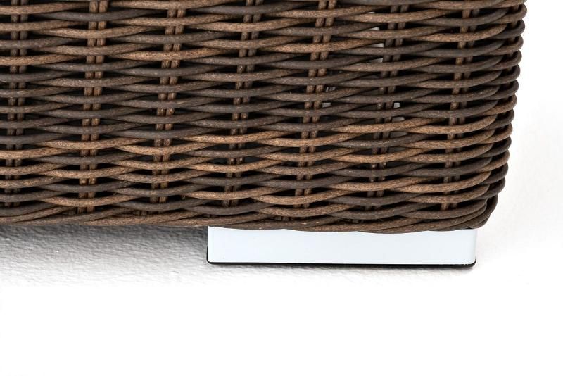 Диван трехместный Боно 4SIS из искусственного ротанга, цвет коричневый фото 7