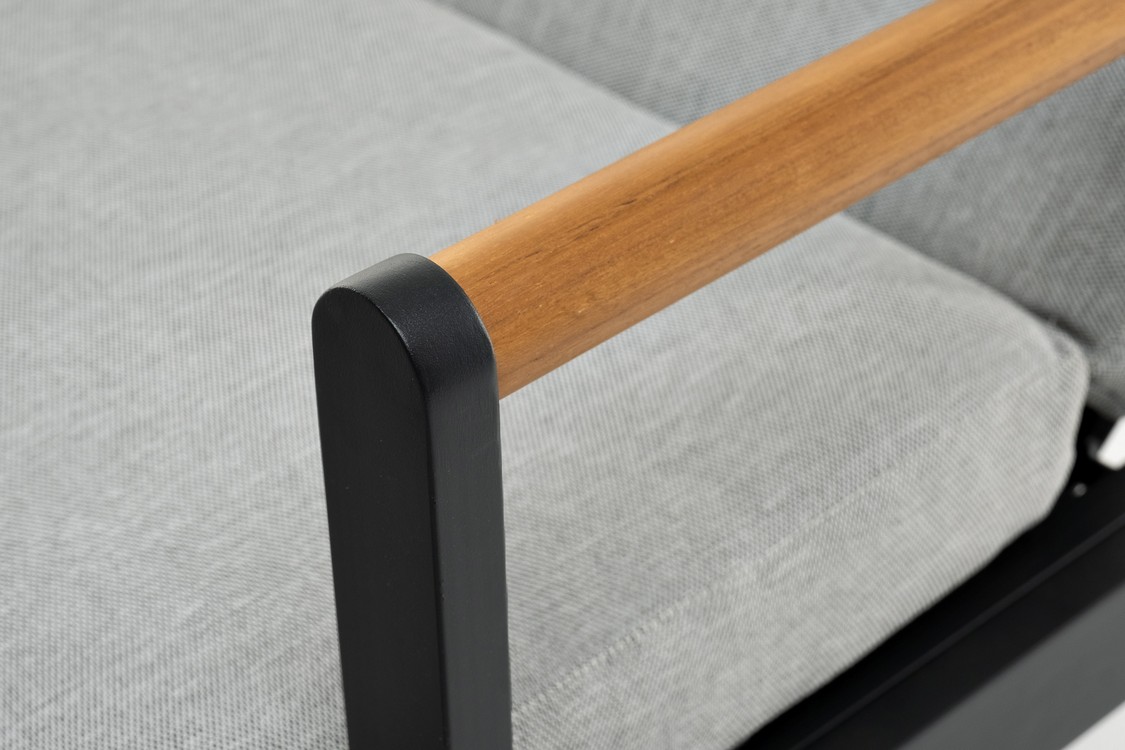 Шезлонг из алюминия MAYA темный графит Joygarden фото 8