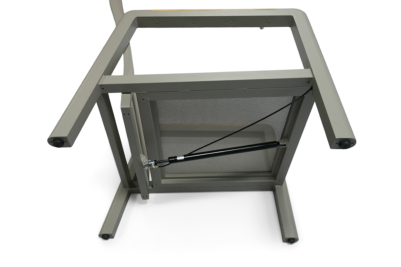 Бари кресло, каркас алюминий, цвет светло-серый фото 7