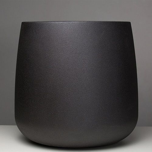 Кашпо Concretika Коне D36 H75 Неро фото 3