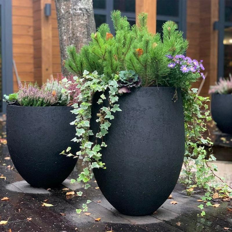 Кашпо Concretika Топпер D40 H90 Slanets фото 3