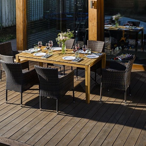 Обеденный комплект AURA 170 см на 6 персон с креслами Joygarden фото 5