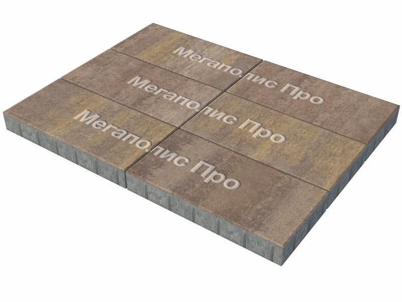 Тротуарная плитка Выбор Прямоугольник Б.5.П.8 600х300х80 мм Искусственный камень Плитняк фото 3