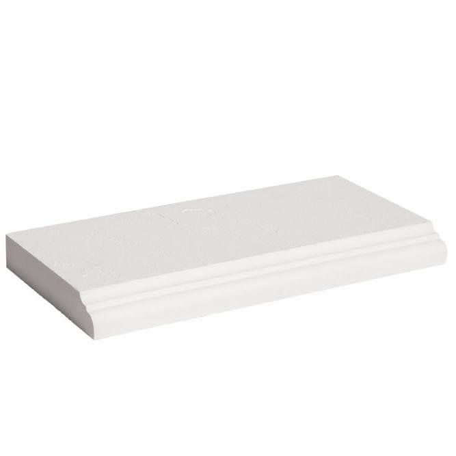Подоконник Идеальный камень, цвет Белый фото 1